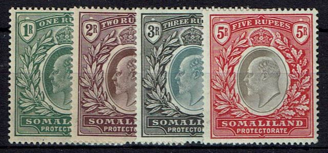 Image of Somaliland Protectorate SG 41/4 LMM British Commonwealth Stamp